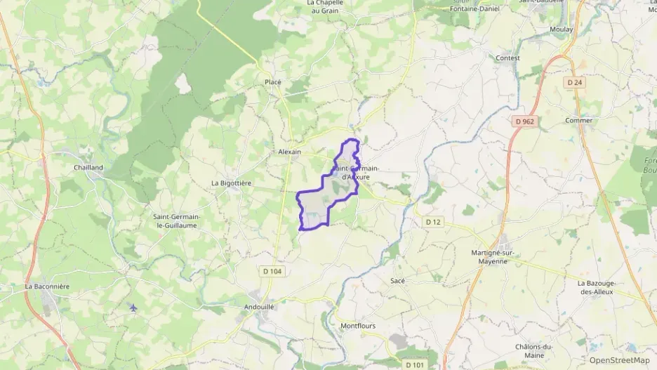 Maison 109 m² six pièces à vendre à Saint-Germain-d`Anxure Maison 109 m² six pièces à vendre à Saint-Germain-d`Anxure