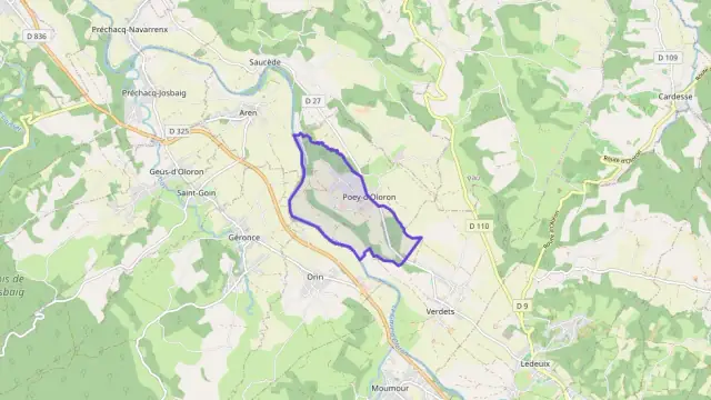 Maison 120 m² quatre pièces à vendre à Poey-d`Oloron