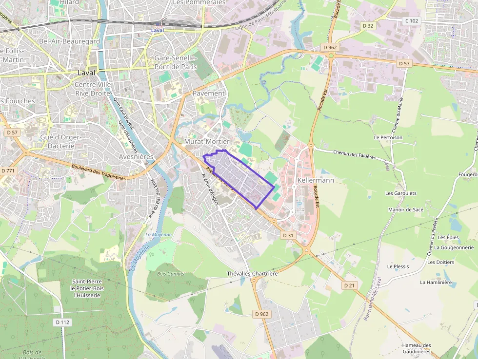 Maison 70 m² quatre pièces à vendre à Laval