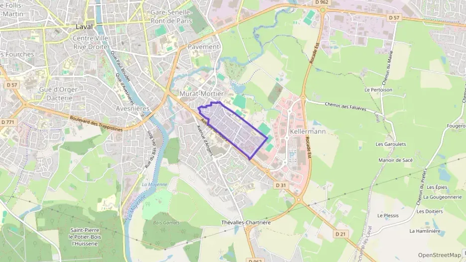 Maison 65 m² quatre pièces à vendre à Laval