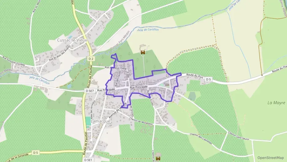 Maison 68 m² trois pièces à vendre à Lamarque Maison 68 m² trois pièces à vendre à Lamarque