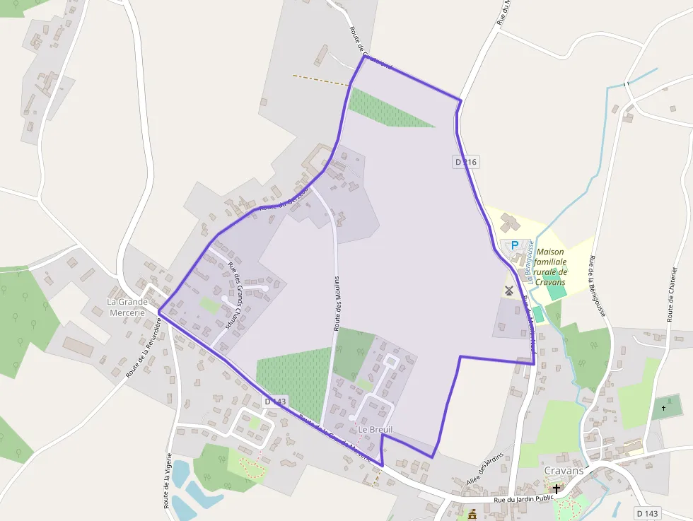 Maison 82 m² trois pièces à vendre à Cravans