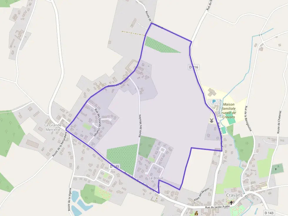 Maison 82 m² trois pièces à vendre à Cravans