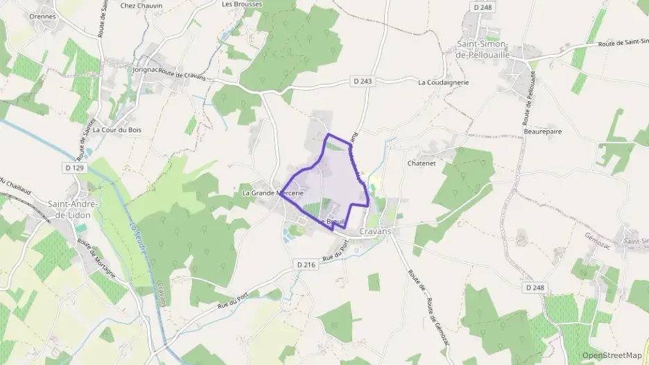 Maison 82 m² trois pièces à vendre à Cravans Maison 82 m² trois pièces à vendre à Cravans