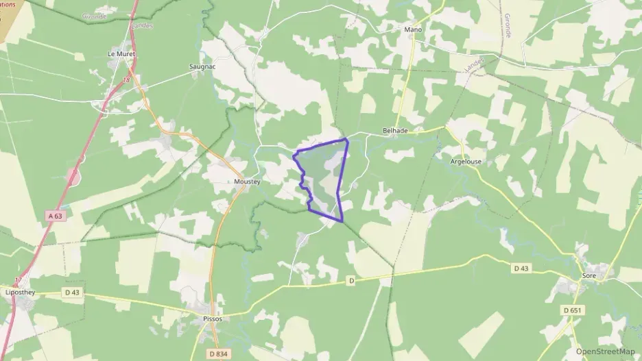 Maison 170 m² quatre pièces à vendre à Moustey Maison 170 m² quatre pièces à vendre à Moustey