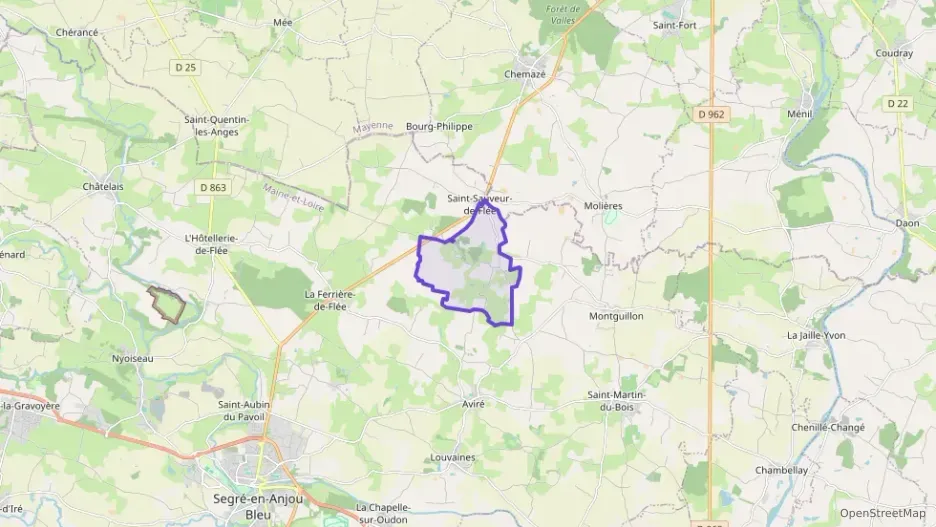 Maison 81 m² cinq pièces à vendre à Segré-en-Anjou Bleu