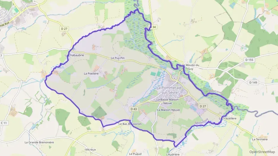 Maison 79 m² quatre pièces à vendre à Sèvremont