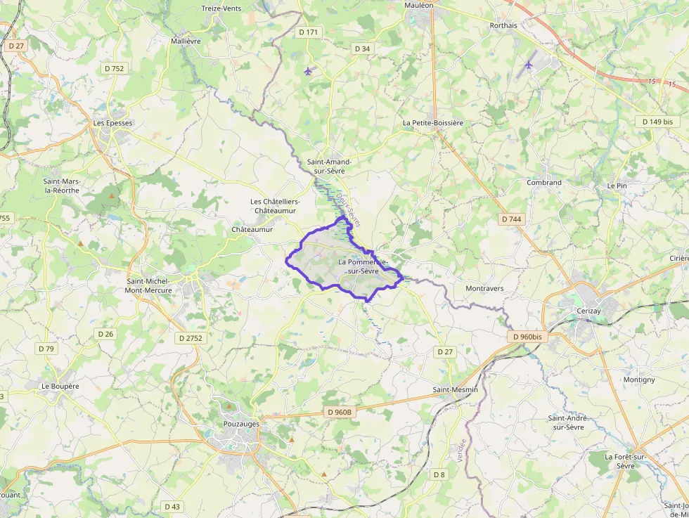 Maison 79 m² quatre pièces à vendre à Sèvremont