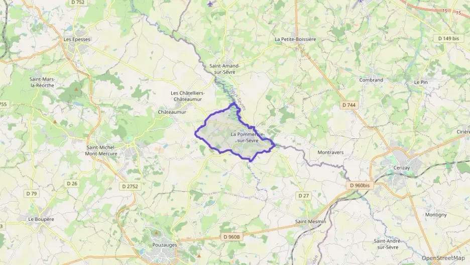 Maison 79 m² quatre pièces à vendre à Sèvremont