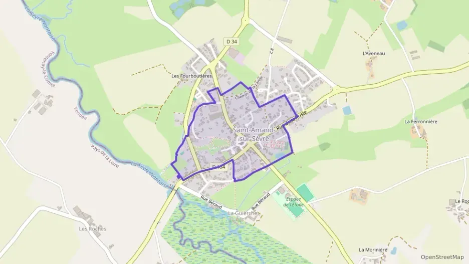 Maison 98 m² cinq pièces à vendre à Saint-Amand-sur-Sèvre