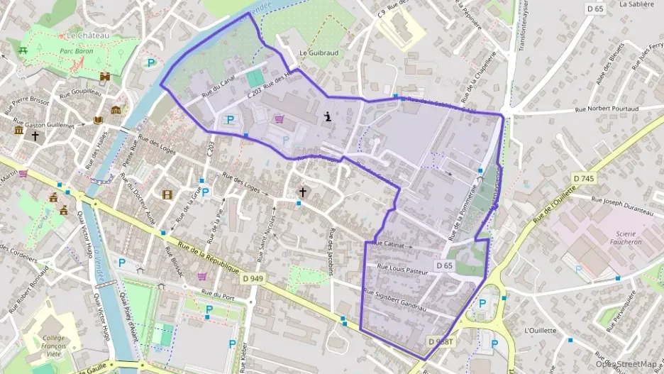 Maison 100 m² trois pièces à vendre à Fontenay-le-Comte