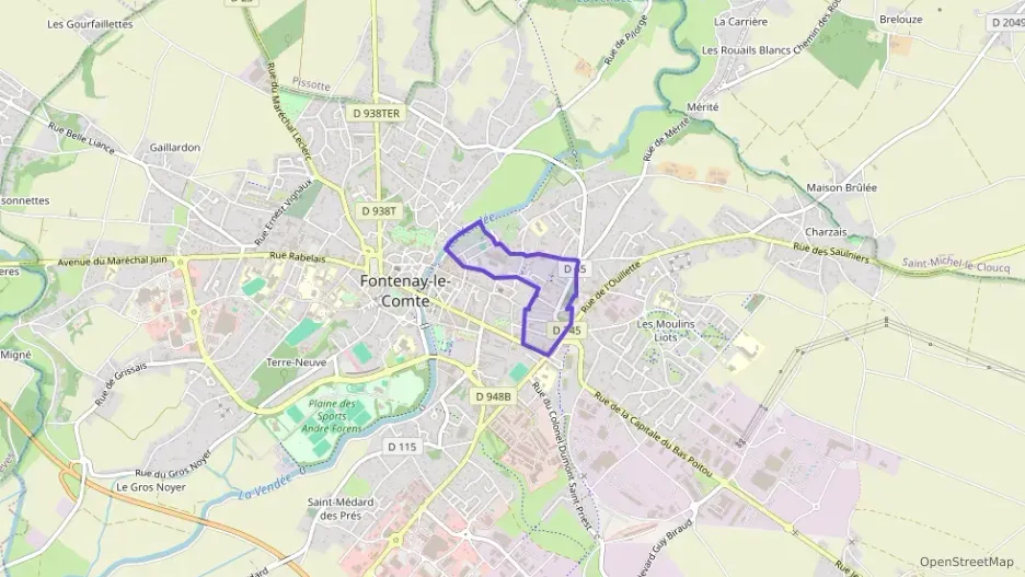 Maison 100 m² trois pièces à vendre à Fontenay-le-Comte