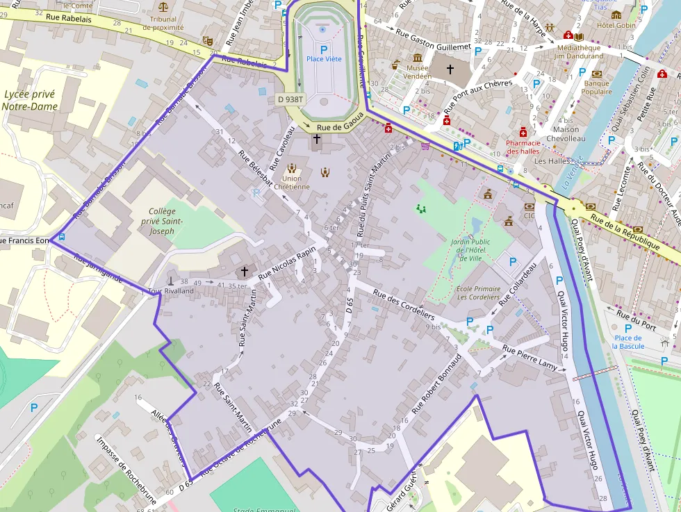 Maison 57 m² trois pièces à vendre à Fontenay-le-Comte