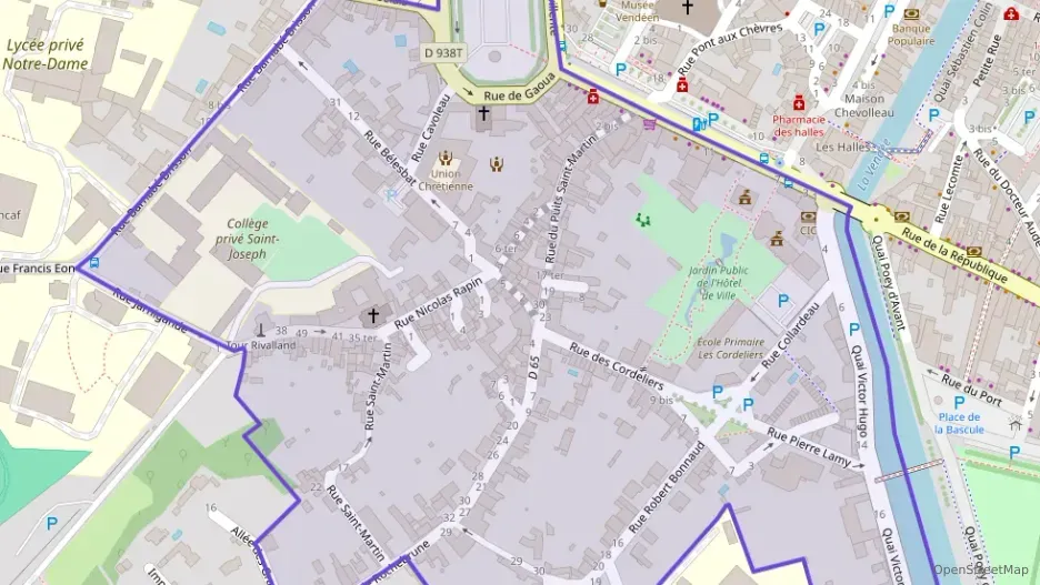 Maison 57 m² trois pièces à vendre à Fontenay-le-Comte