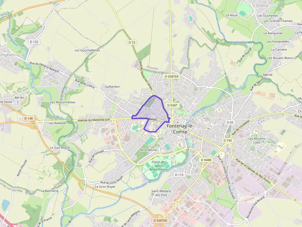 Maison 79 m² quatre pièces à vendre à Fontenay-le-Comte