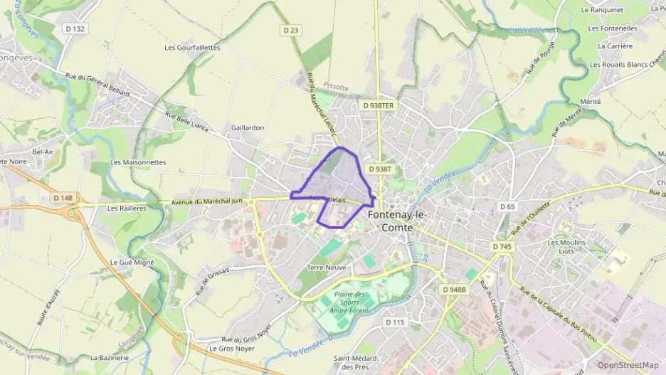 Maison 79 m² quatre pièces à vendre à Fontenay-le-Comte