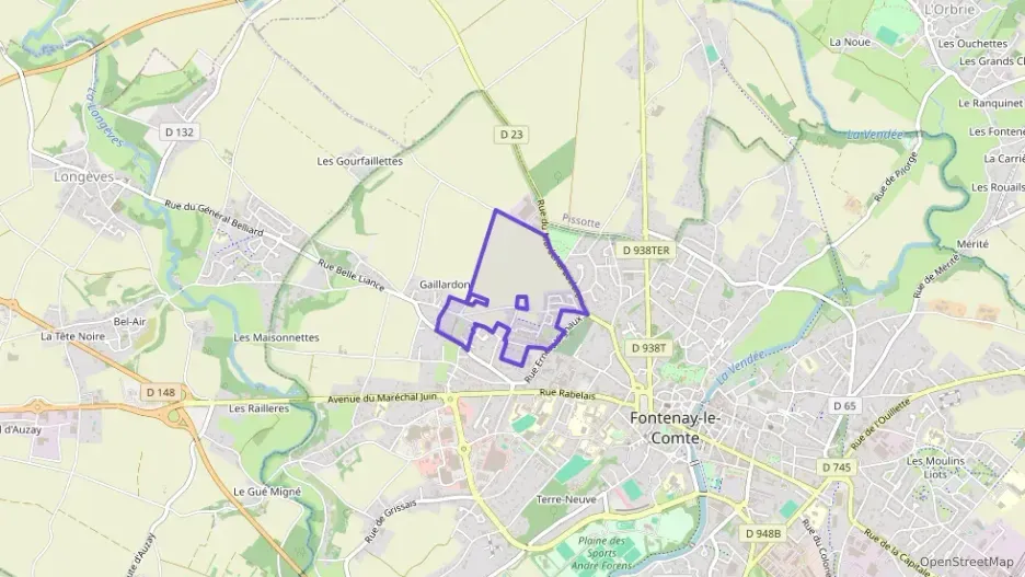 Maison 79 m² quatre pièces à vendre à Fontenay-le-Comte