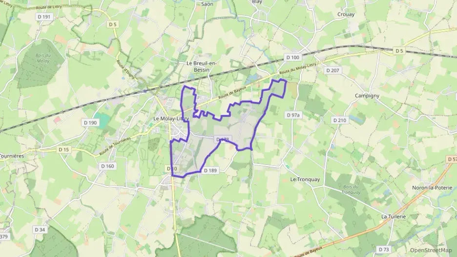 Maison 106 m² cinq pièces à vendre à Le Molay-Littry