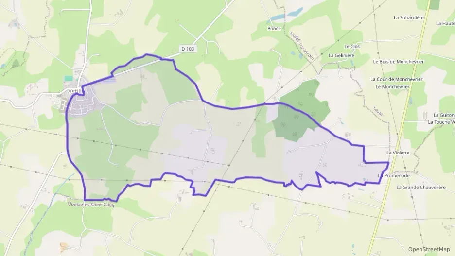 Maison 51 m² trois pièces à vendre à Astillé