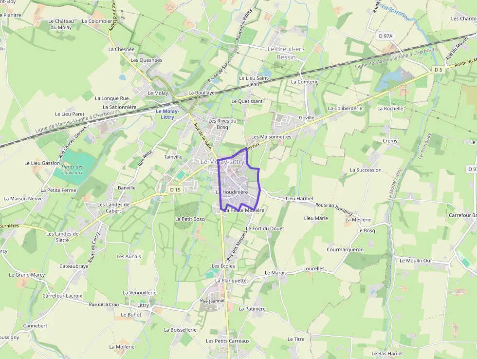 Maison 80 m² quatre pièces à vendre à Le Molay-Littry