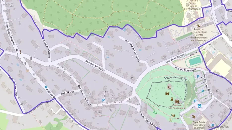 Maison 74 m² quatre pièces à vendre à Pouzauges