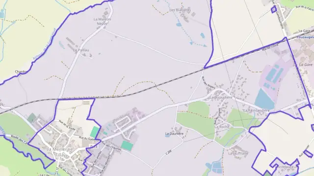 Maison 106 m² quatre pièces à vendre à La Meilleraie-Tillay