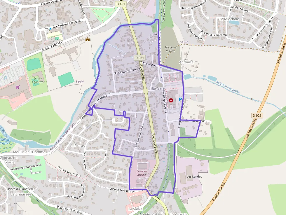 Maison 59 m² trois pièces à vendre à Segré-en-Anjou Bleu