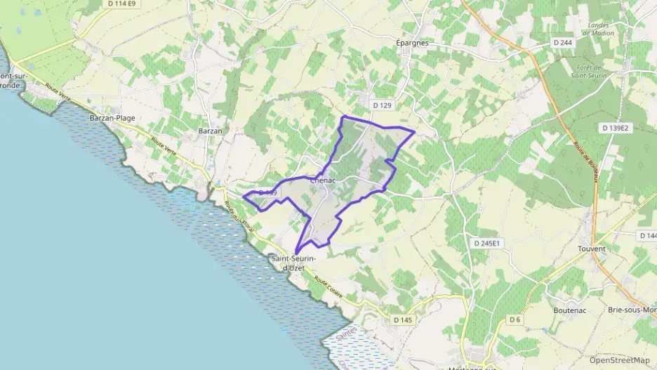 Maison 156 m² sept pièces à vendre à Chenac-Saint-Seurin-d`Uzet Maison 156 m² sept pièces à vendre à Chenac-Saint-Seurin-d`Uzet