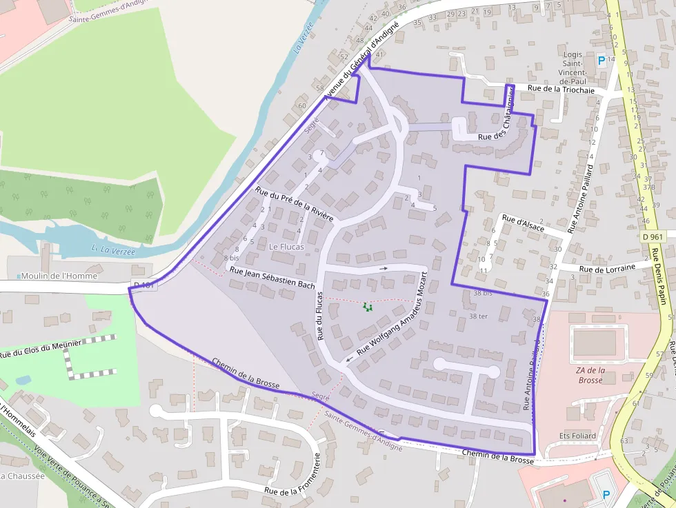 Maison 90 m² quatre pièces à vendre à Segré-en-Anjou Bleu