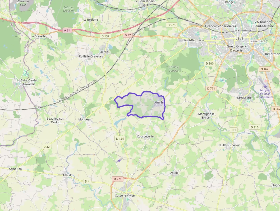 Maison 76 m² quatre pièces à vendre à Ahuillé