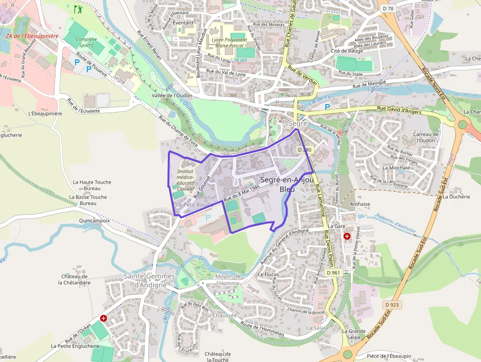 Maison 60 m² trois pièces à vendre à Segré-en-Anjou Bleu