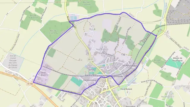 Maison 79 m² quatre pièces à vendre à Cozes