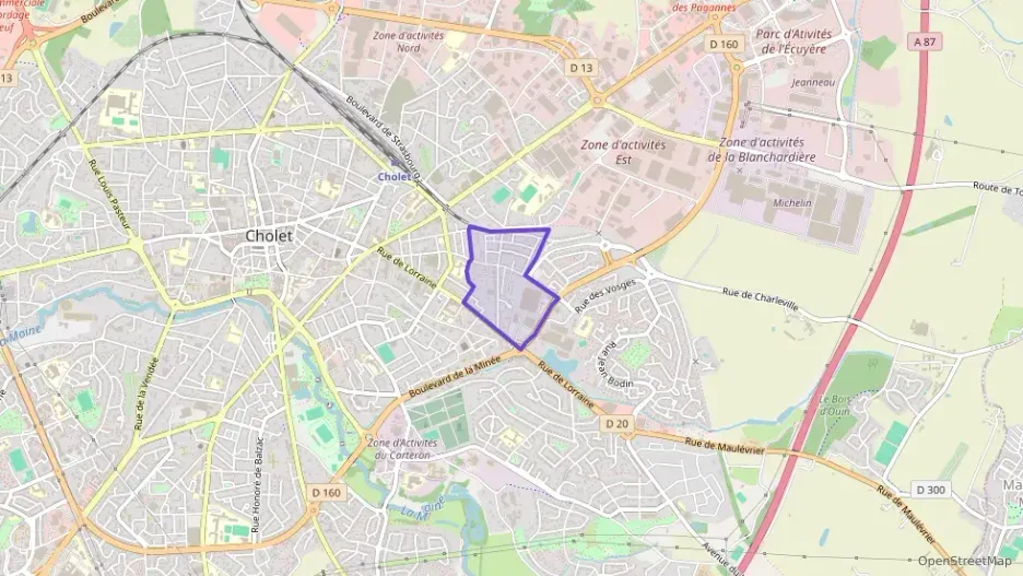 Maison 108 m² cinq pièces à vendre à Cholet