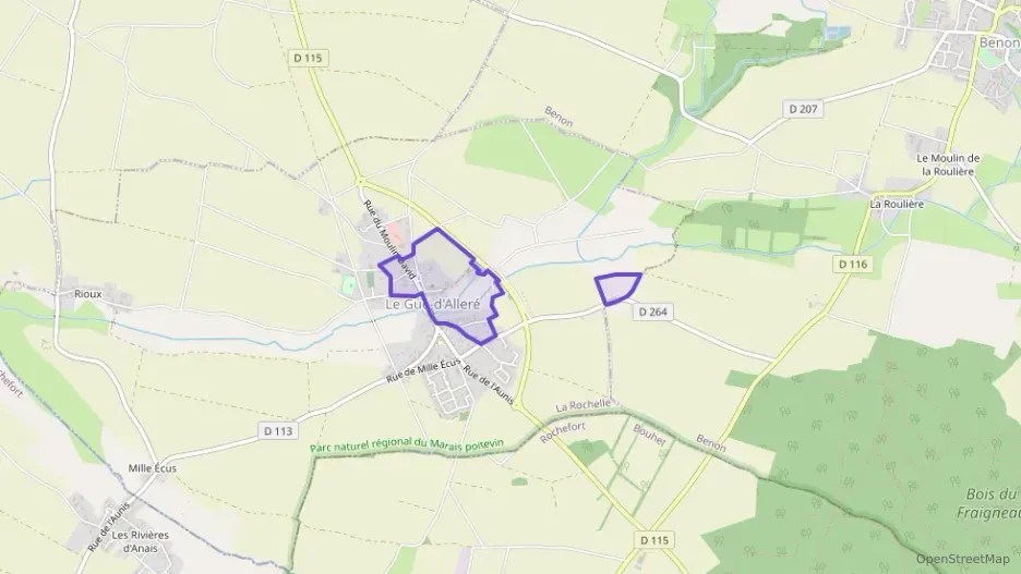 Maison 103 m² trois pièces à vendre à Le Gué-d`Alleré