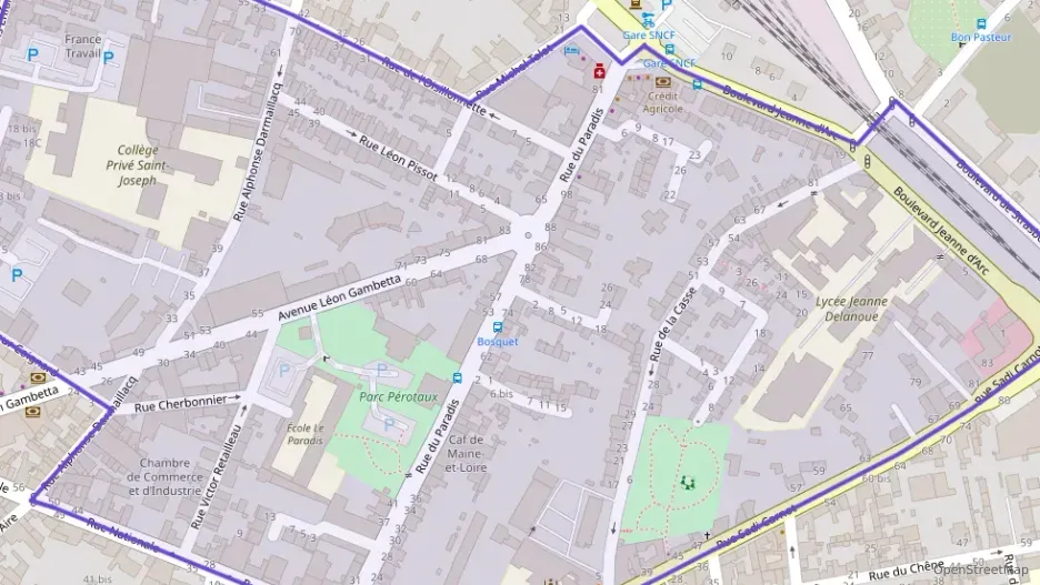 Maison 64 m² cinq pièces à vendre à Cholet