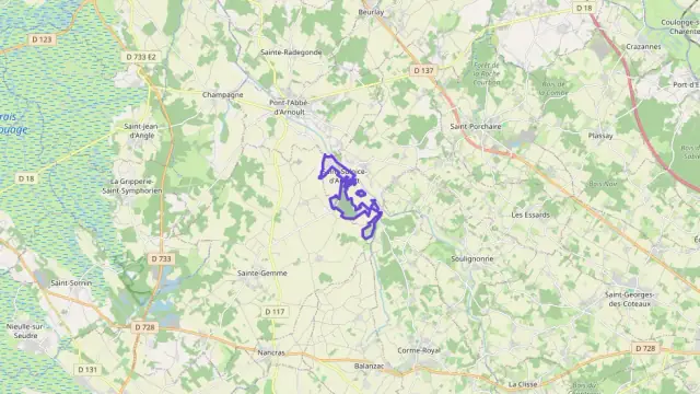 Maison 84 m² quatre pièces à vendre à Saint-Sulpice-d`Arnoult