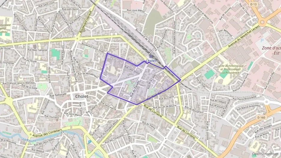 Maison 105 m² six pièces à vendre à Cholet