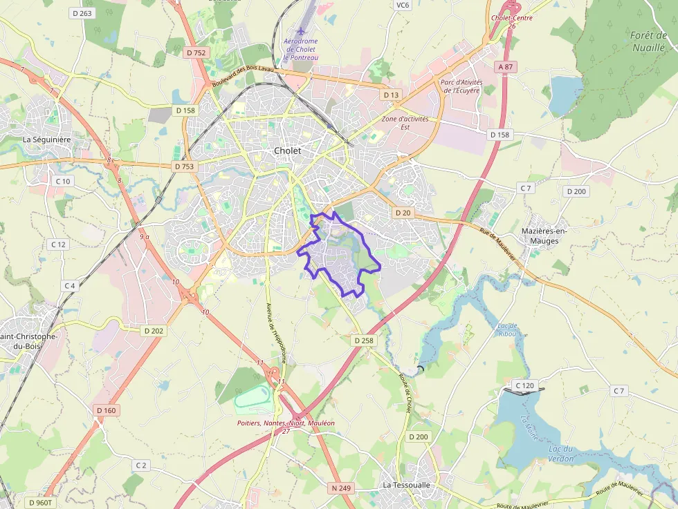 Maison 80 m² quatre pièces à vendre à Cholet