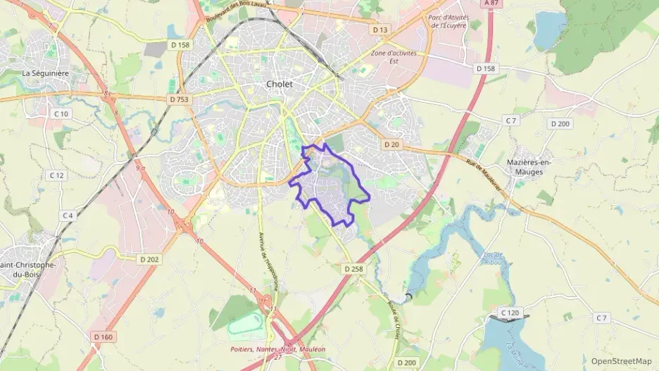 Maison 80 m² quatre pièces à vendre à Cholet