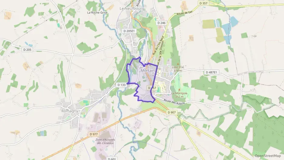 Maison 96 m² trois pièces à vendre à Mortain-Bocage