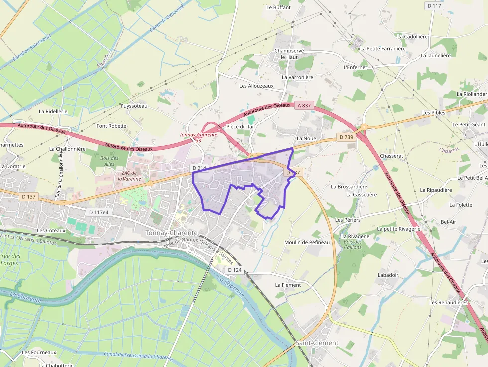 Maison 89 m² quatre pièces à vendre à Tonnay-Charente