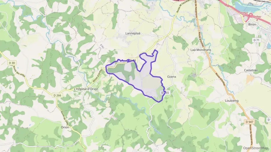 Maison 90 m² quatre pièces à vendre à Ozenx-Montestrucq