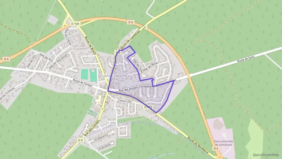 Maison 80 m² cinq pièces à vendre à Sainte-Hélène Maison 80 m² cinq pièces à vendre à Sainte-Hélène