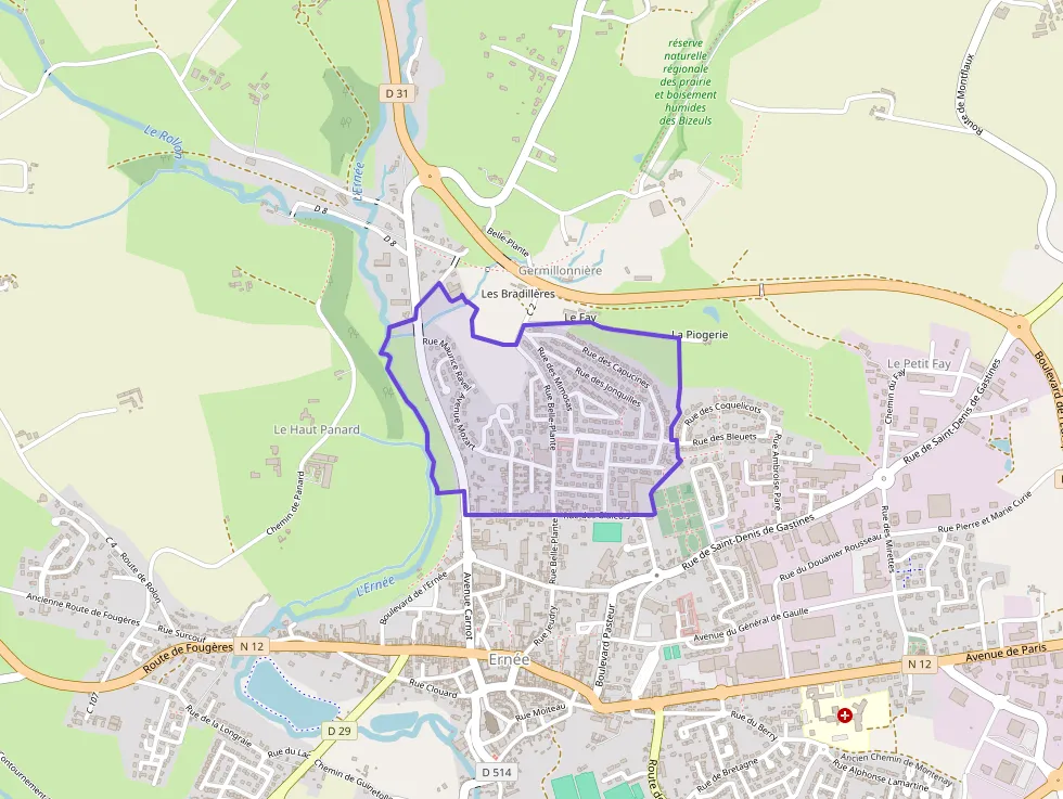 Maison 80 m² quatre pièces à vendre à Ernée