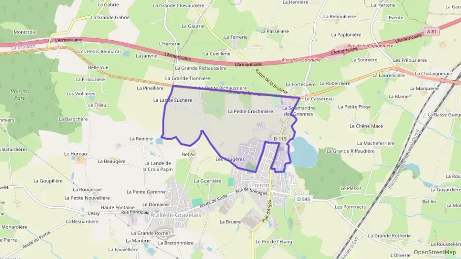 Maison 120 m² six pièces à vendre à Loiron-Ruillé Maison 120 m² six pièces à vendre à Loiron-Ruillé