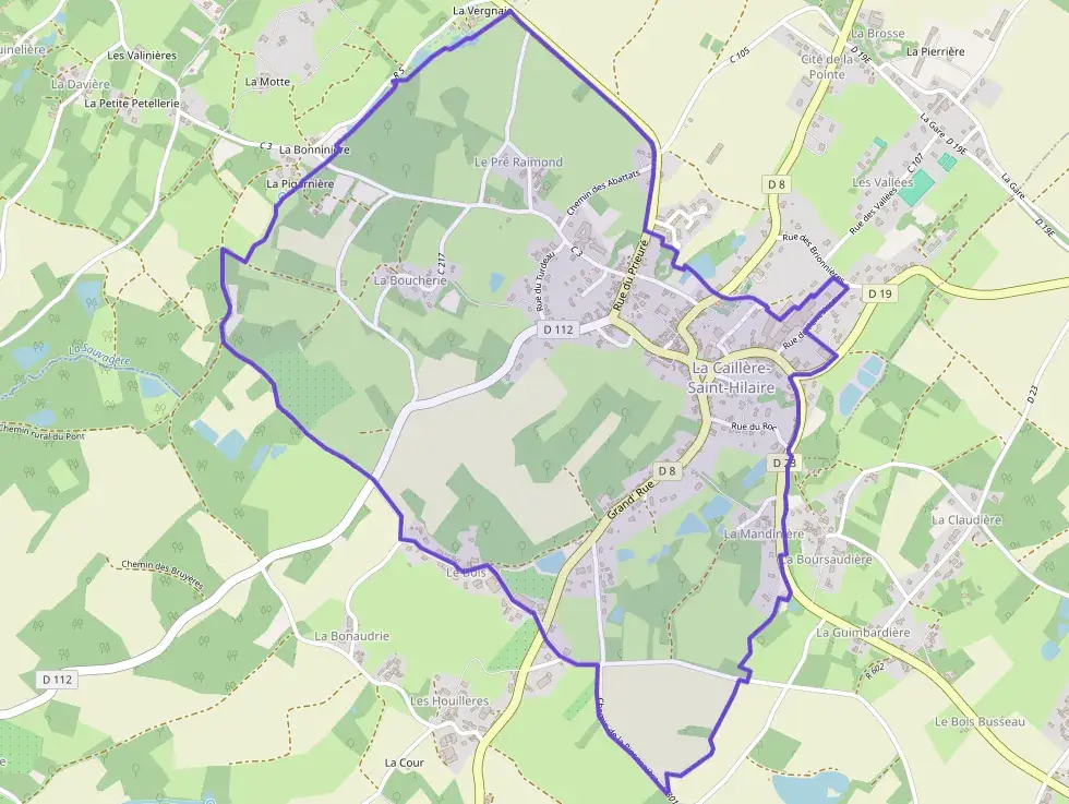 Maison 112 m² 5 pièces à vendre à La Caillère-Saint-Hilaire