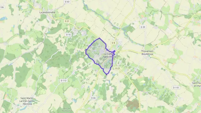 Maison 70 m² quatre pièces à vendre à La Caillère-Saint-Hilaire