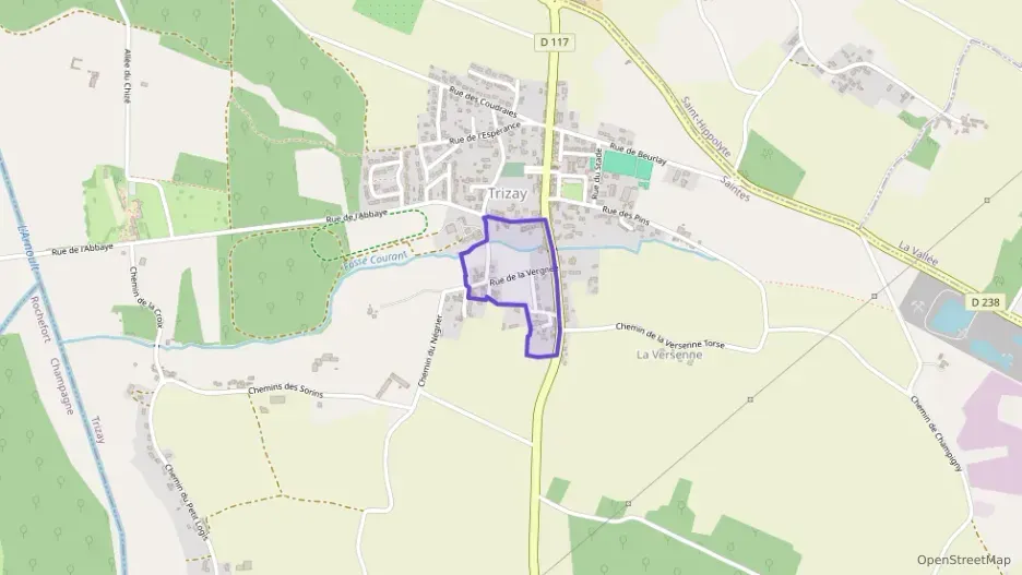 Maison 86 m² trois pièces à vendre à Trizay