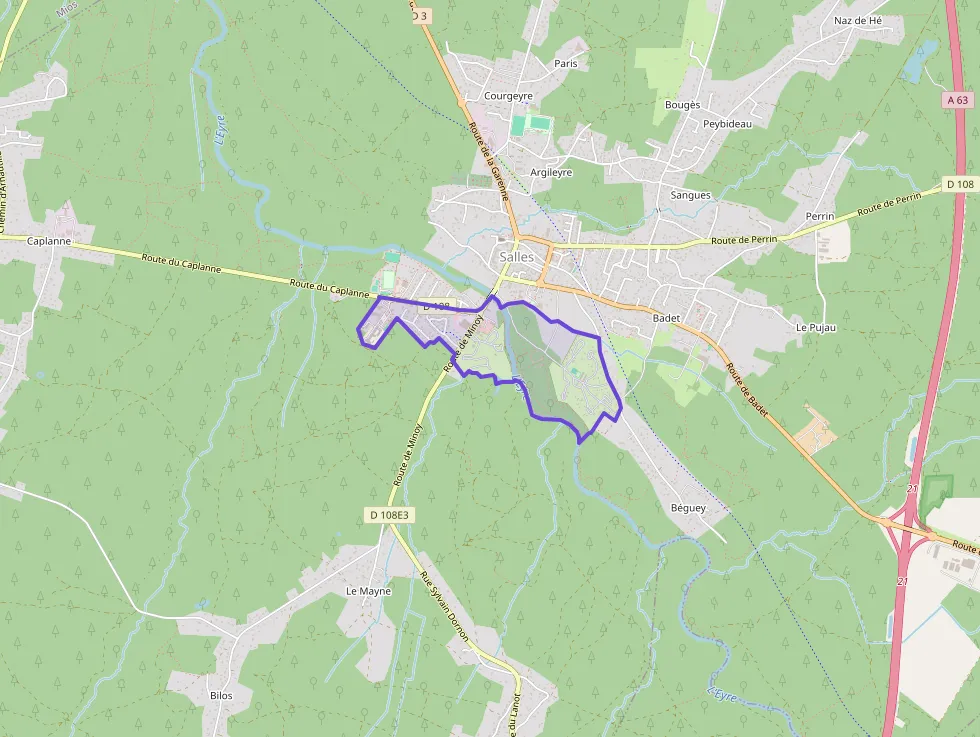 Maison 99 m² quatre pièces à vendre à Salles