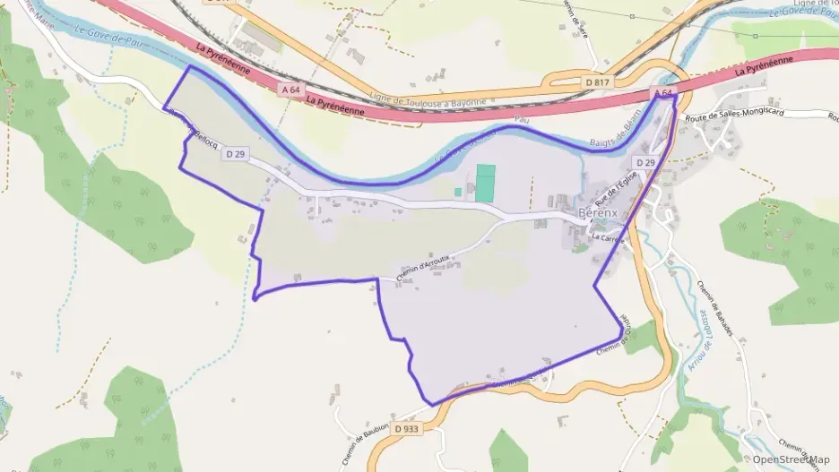 Maison 80 m² quatre pièces à vendre à Bérenx